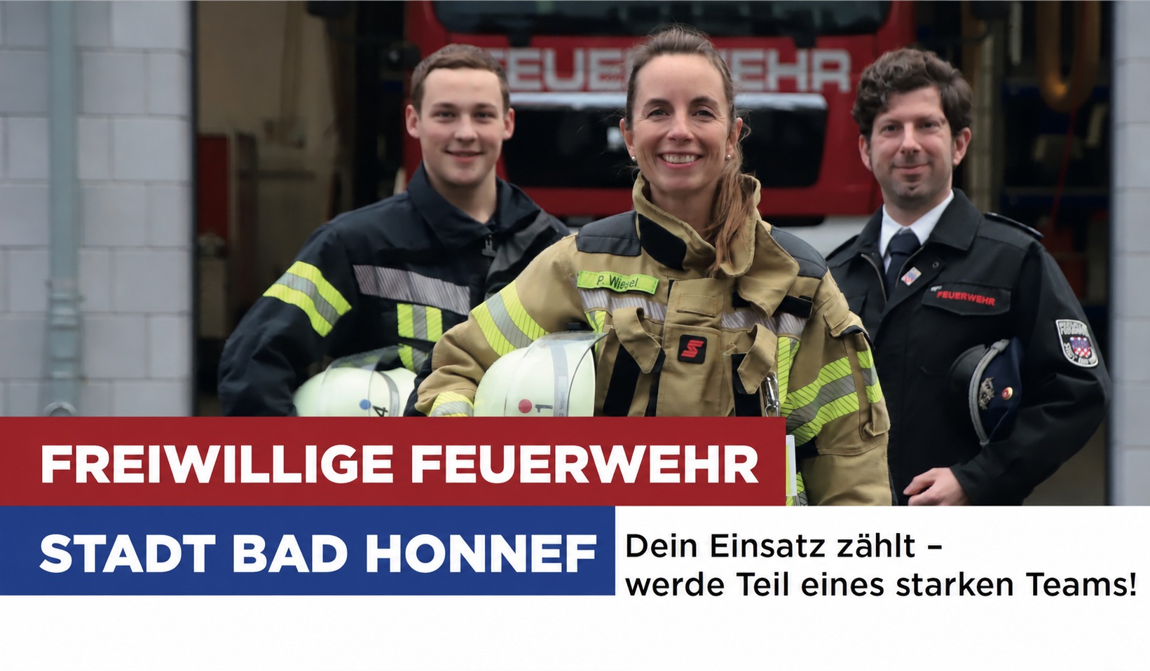 Dein Einsatz zählt – werde Teil eines starken Teams bei der Feuerwehr Bad Honnef